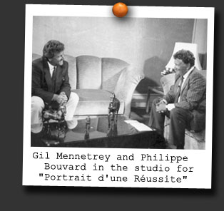 Gil Mennetrey and Philippe Bouvard