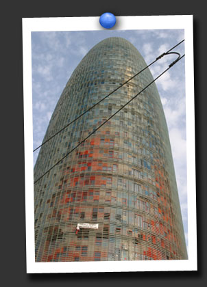 La torre Agbar  Barcelone