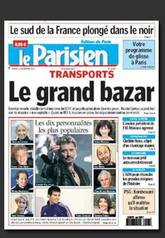 Le Parisien, January 9th, 2008