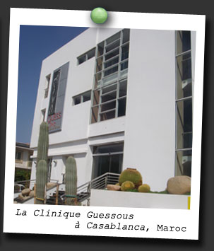 La Clinique Guessous à Casablanca, Maroc.